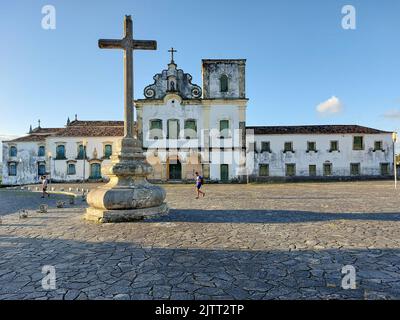 San Francisco, Brasile - 9 2022 agosto - Piazza nella città di Sao Cristovao a Sergipe Foto Stock