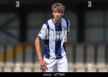 Hednesford, Regno Unito. 01st Set, 2022. Harry Whitwell di West Bromwich Albion durante il gioco Credit: News Images LTD/Alamy Live News Foto Stock