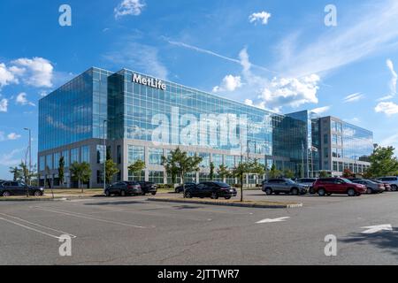 Whippany, NJ, USA - 16 agosto 2022: Sede di MetLife a Whippany, NJ, USA, 16 agosto 2022. Foto Stock