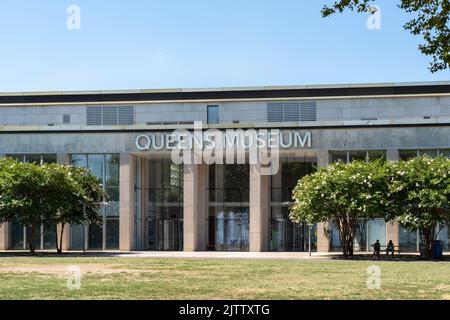 Museo del Queens di New York, Stati Uniti. Foto Stock