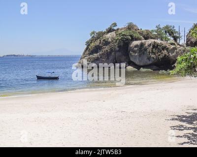 Adao e Eva spiaggia a Rio de Janeiro, Brasile. Foto Stock