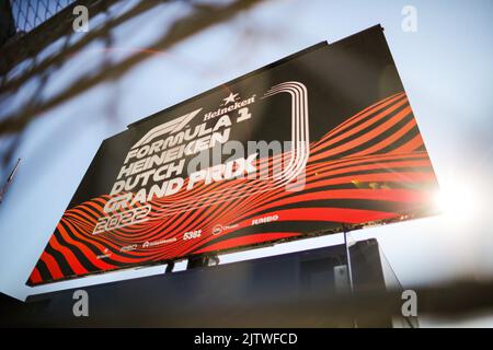 Illustrazione durante il Gran Premio d'Olanda di Formula 1 Heineken 2022, 15th° round del Campionato Mondiale FIA di Formula uno 2022 dal 2 al 4 settembre 2022 sul circuito di Zandvoort, in Olanda, Belgio - Foto: Antonin Vincent / DPPI/DPPI/LiveMedia Foto Stock