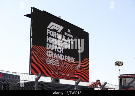 Illustrazione durante il Gran Premio d'Olanda di Formula 1 Heineken 2022, 15th° round del Campionato Mondiale FIA di Formula uno 2022 dal 2 al 4 settembre 2022 sul circuito di Zandvoort, in Olanda, Belgio - Foto: Antonin Vincent / DPPI/DPPI/LiveMedia Foto Stock