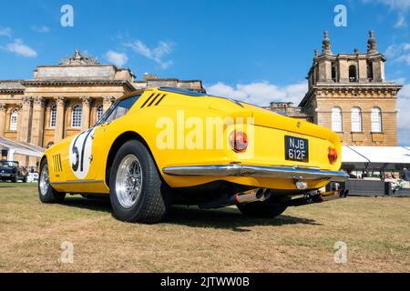 1966 Ferrari 275GTB/C al Salon Prive Concours a Blenheim Palace Oxfordshire UK Foto Stock