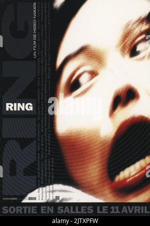 Anello Ringu anno: 1998 - Giappone regista: Hideo Nakata Nanako Matsushima poster francese Foto Stock
