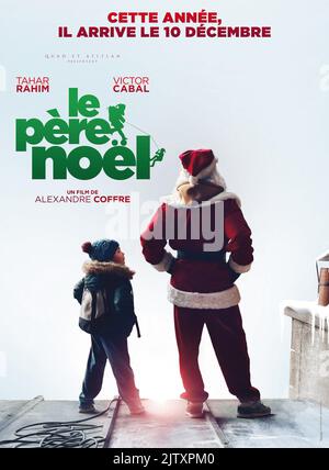 Le Père Noël anno : 2014 Francia / Belgio Direttore : Alexandre Coffre Victor Cabal, Tahar Rahim poster francese Foto Stock