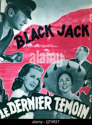 Black Jack anno: 1951 - Spagna / USA / Francia George Sanders, Herbert Marshall, Patricia Roc, Agnes Moorehead Direttore: Julien Duvivier, José Antonio Nieves Conde Poster Foto Stock