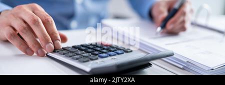 Contabilità fiscale contabilità pubblica e bilancio Foto Stock