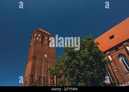 A beautiful shot of the St John the Evangelist's Cathedral Stock Photo