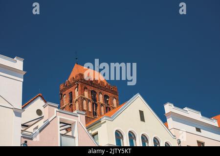 A beautiful shot of the St John the Evangelist's Cathedral Stock Photo