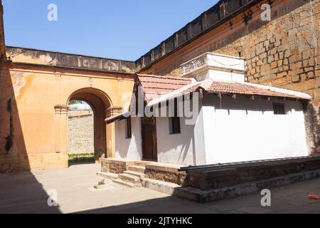 La Fortezza di Bangalore Fort, costruito nel 16th ° secolo da Kempe Gowda i, Bangalore, Karnataka, India Foto Stock