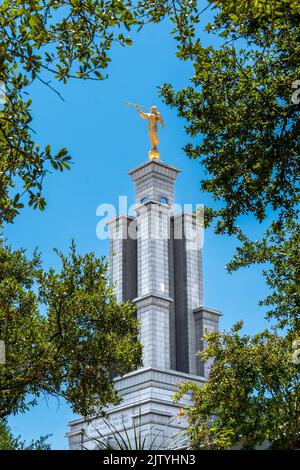 Tempio di San Antonio LDS Foto Stock