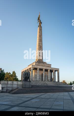 Memoriale di guerra di Slavin - Bratislava, Slovacchia Foto Stock