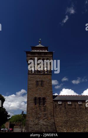 Castello di Cardiff 2022 Foto Stock