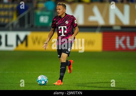 SITTARD-GELEEN, PAESI BASSI - SETTEMBRE 2: Jens Toornstra del FC Utrecht durante la partita olandese di Eredivie tra Fortuna Sittard e FC Utrecht allo stadio Fortuna Sittard il 2 Settembre 2022 a Sittard-Geleen, Paesi Bassi (Foto di Joris Verwijst/Orange Pictures) Credit: Orange Pics BV/Alamy Live News Foto Stock