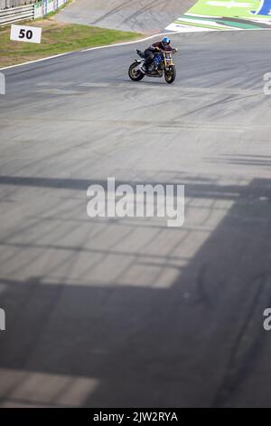 Acrobazie durante il Gran Premio d'Olanda di Formula 1 Heineken 2022, 15th° round del Campionato Mondiale FIA di Formula uno 2022 dal 2 al 4 settembre 2022 sul circuito di Zandvoort, in Olanda, Belgio - Foto: Germain Hazard / DPPI/DPPI/LiveMedia Foto Stock