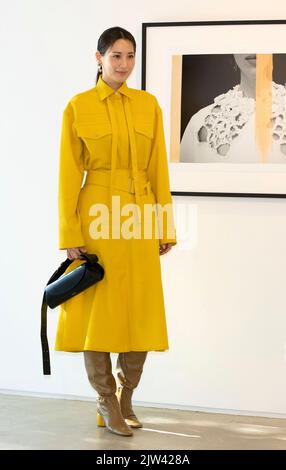 Seul, Corea del Sud. 2nd Set, 2022. L'attrice sudcoreana Soo Hyun partecipa a una chiamata fotografica per l'evento Jil Sander Exhibition a Seoul, Corea del Sud, il 2 settembre 2022. (Foto di: Lee Young-ho/Sipa USA) Credit: Sipa USA/Alamy Live News Foto Stock