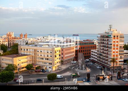 Cádiz una città e un porto nel sud-ovest della Spagna Foto Stock