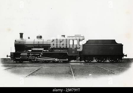 Immagine della nuova locomotiva a vapore n. 4601 (serie 4600, n. 4601-4620) della N.S. Foto Stock