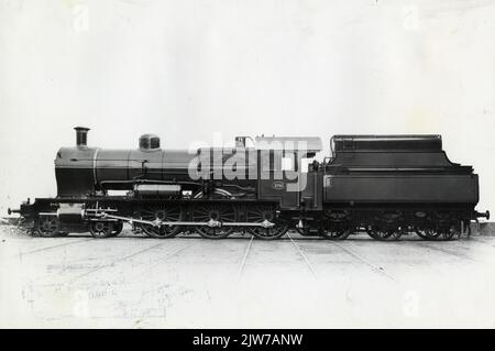 Immagine della fabbrica -nuova locomotiva a vapore n° 3790 (serie 3700/3800) della N.S. Foto Stock