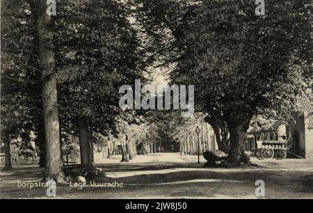 Dorpstraat Lage Vuursche recto Foto Stock