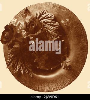 Un paradiso dei fiori nella fondazione Foto Stock