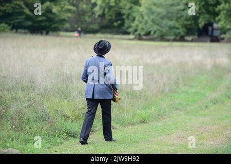 Grafenegg, bassa Austria, Austria. Settembre 4th, 2022. Chiusura delle bande di ottone del festival a Grafenegg Foto Stock