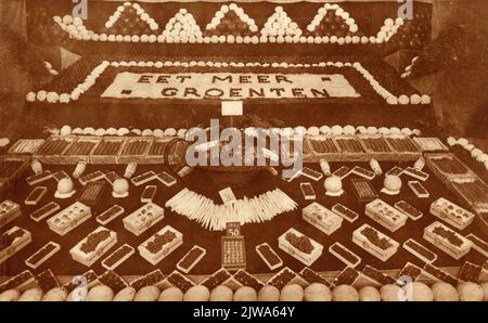 Un paradiso dei fiori nella fondazione Foto Stock