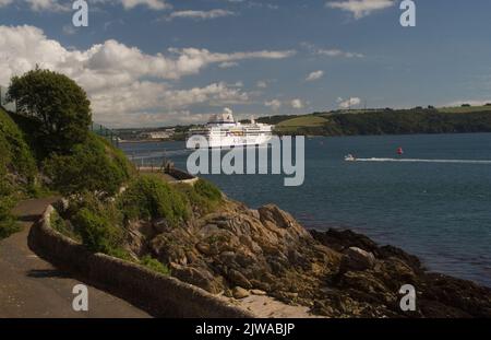 Traghetto Pont Aven Foto Stock