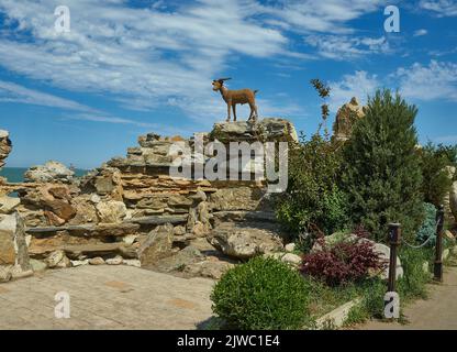 Kaspiysk, città della Repubblica di Dagestan, Russia, situata sul Mar Caspio Foto Stock