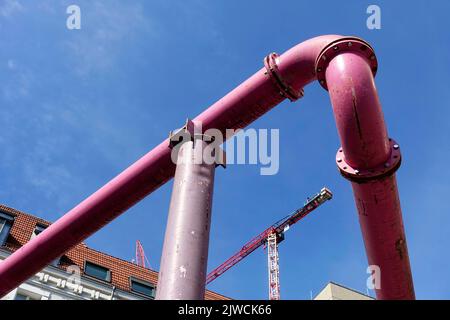 Water Pipe, Berlino, Germania Foto Stock