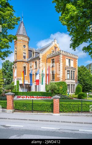 Municipio di Schladming nel centro della città Foto Stock