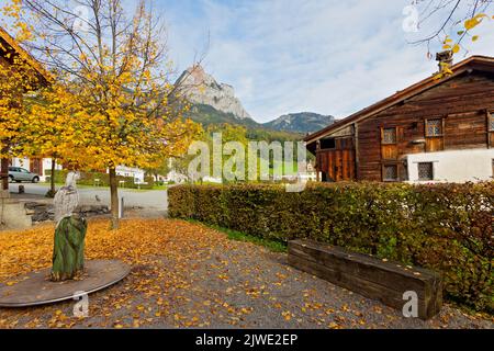 Bethlehem House, casa molto antica nel cantone di Schwyz, Svizzera Foto Stock