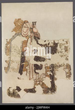 Malowidło ścienne: Archanioł Michał. Sconosciuto, autore Foto Stock