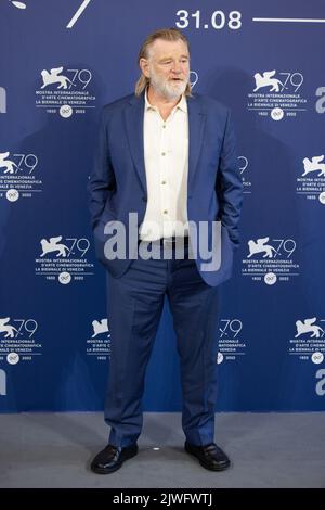 Lido di Venezia, Italia. 05th Set, 2022. Brendan Gleeson partecipa alla fotocellula per i "The Banshees of Inisherin" al 79th° Festival Internazionale del Cinema di Venezia, il 05 settembre 2022 a Venezia. © Photo: Cinzia Camela. Credit: Independent Photo Agency/Alamy Live News Foto Stock