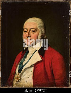 Ritratto di un uomo. Lisiewski, Christian Friedrich Reinhold (1725-1794), pittore Foto Stock