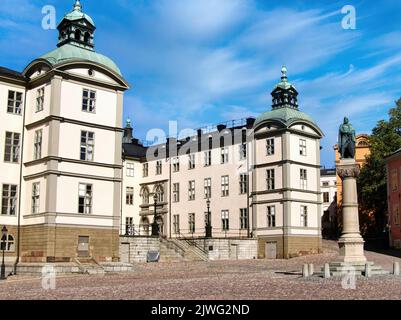 Costruita su 14 isole e 57 ponti, Stoccolma è una delle città più belle della Scandinavia, ricca di tesori storici e architettonici (2) Foto Stock