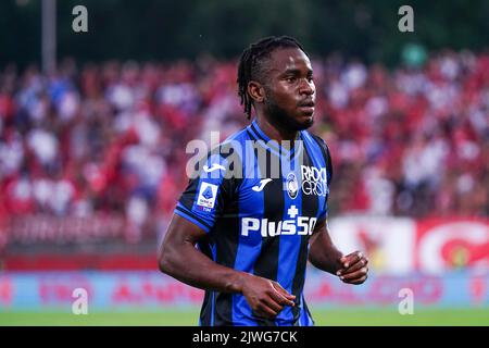 Ademola Lookman (Atalanta BC) durante il campionato italiano Serie Una partita di calcio tra l'AC Monza e l'Atalanta BC il 5 settembre 2022 all'U-Power Stadium di Monza - Foto Morgese-Rossini / DPPI Foto Stock