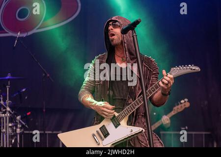 Madison, Stati Uniti. 04th Set, 2022. Chris Daughtry di Daughtry durante il Taste of Madison il 4 settembre 2022, n Madison, Wisconsin (Photo by Daniel DeSlover/Sipa USA) Credit: Sipa USA/Alamy Live News Foto Stock