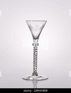 Bicchiere di vino. Niemcy, creatore, ceco, creatore Foto Stock