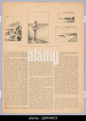 Riproduzione del disegno: Bilińska-Bohdanowicz, Anna (1857-1893), schizzi di studi marittimi di Anna Bilińska; da: 'Tygodnik Ilustrowany' 1893, 7, XII. Tygodnik Ilustrowany (Warszawa ; czasopismo ; 1859-1939), editore Foto Stock