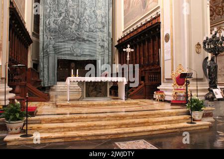 cattedrale (san giovanni battista) a ragusa in sicilia (italia) Foto Stock