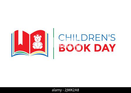 Icona del logo Vector isolato per bambini Illustrazione Vettoriale