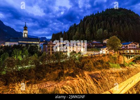 Italia Veneto canale d'Agordo Foto Stock