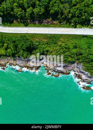 Hat Khanom spiaggia in Mu Koh Thale Tai Parco Nazionale, in Nakhon si Thammarat, Thailandia Foto Stock