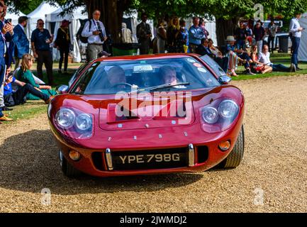 Concours of Elegance 2022, in Hampton Court Place Foto Stock