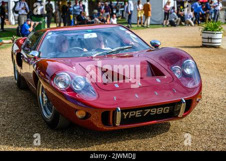 Concours of Elegance 2022, in Hampton Court Place Foto Stock