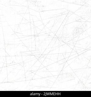 Gratta senza cuciture, bianco su nero Foto Stock