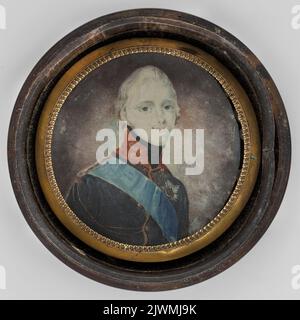 Aleksander i Romanow (1777-1825), macchina Rosji. Sconosciuto, pittore Foto Stock