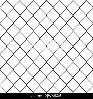 Texture Fence Chain link senza cuciture Foto Stock